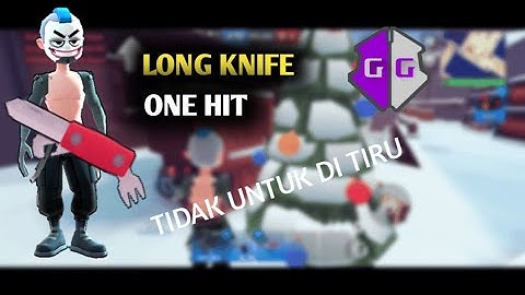 hack VORTEX 9 with game guardian (long knif one hit)