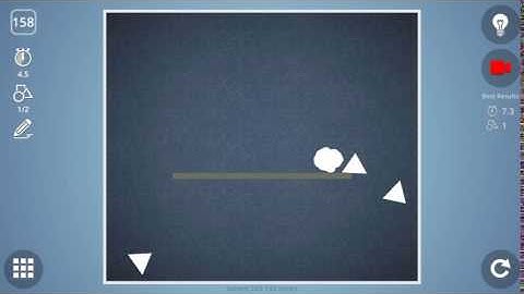 Check out how I solved level 158 in Brain It On! #BrainItOn