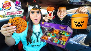 Eating ONLY NEW Fast Food Menu ITEMS for 24 HOURS! *FOOD CHALLENGE*