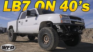 Overland, Tow Rig, & Wheeler All in ONE! | Solid Axle Swapped 2004 LB7 on 40's