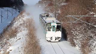 青い森鉄道 青い森701系568M 小川原～三沢 2018年12月30日