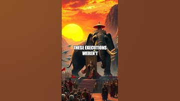 The Terrifying Execution by Elephant