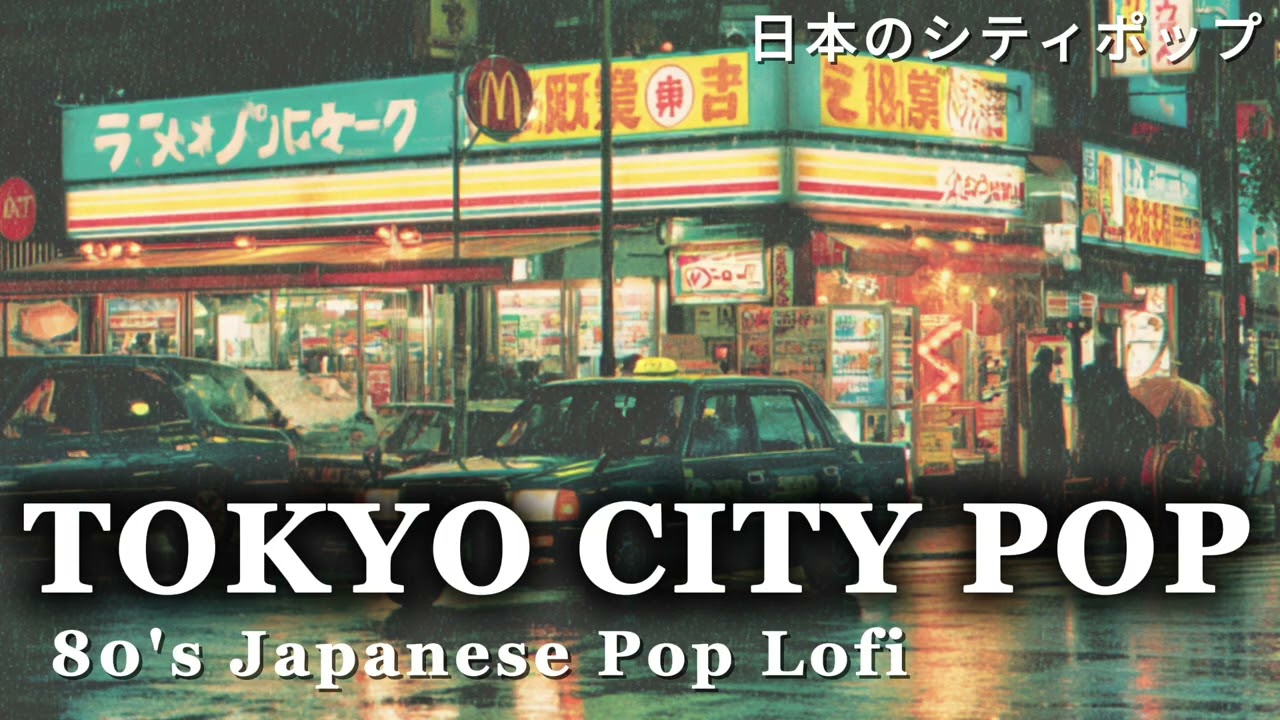 TOKYO CITY POP // 80s Japanese Lofi Remix 📼 [3 HOURS]