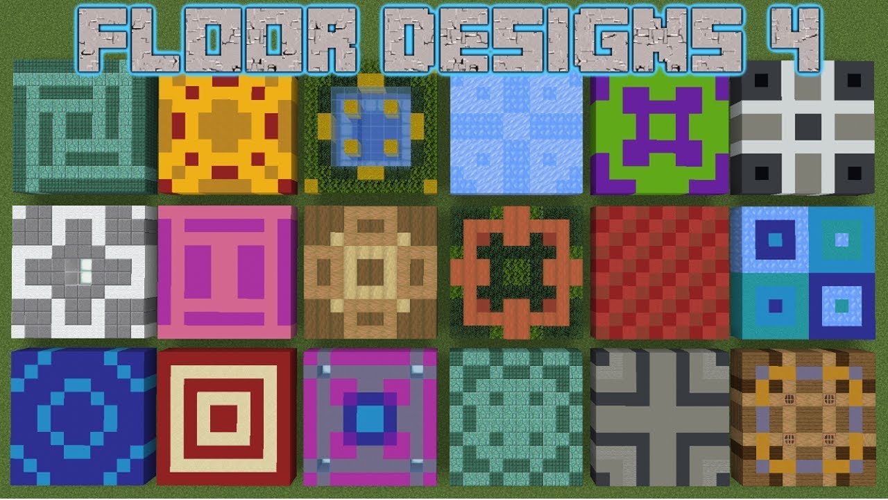 Floor Designs For Minecraft