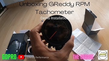 Unboxing Greddy RPM Tachometer