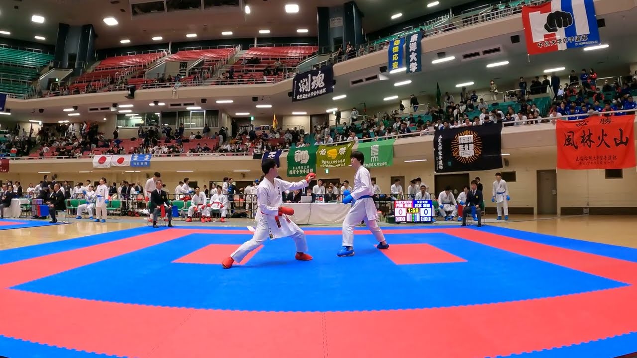 男子団体組手 千葉工業大学 大正大学 第61回東日本大学空手道選手権大会