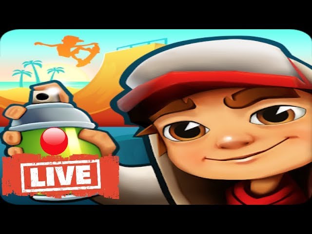 🔴 Subway Surfers World Tour 2018 - Venice Beach Gameplay Livestream