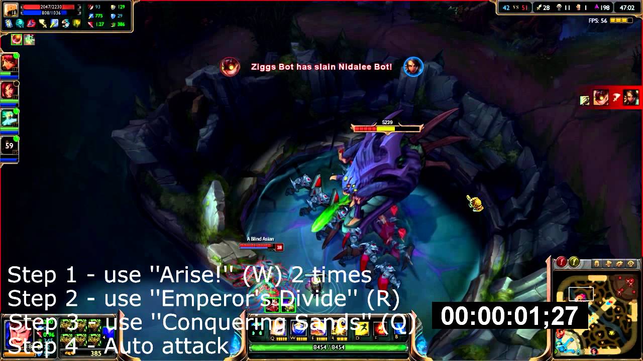 League of Legends - Azir damage bug? (PBE)