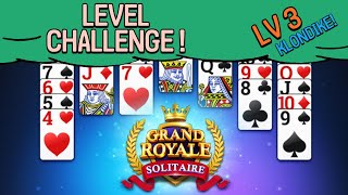 LEVEL 3! Solitaire Gameplay on a sandyshore! Solitaire Grand Royale : Klondike (Android, ios) screenshot 5