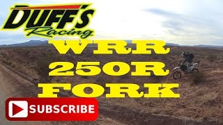 WR250R FORK REBUILD - Disassembly - Pt.1