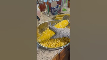 How To Remove Kernels From Corn Cob Fast