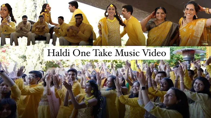 Our Haldi One Take Music Video 💛