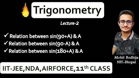 Trigonometry L2 | Allied Angles | JEE  | Maths |Trigonometry short trick | Mohit Sir