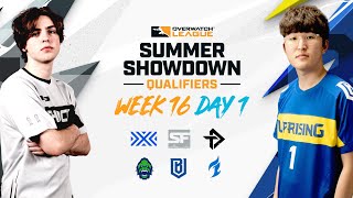 Overwatch League 2022 Season | Summer Showdown Qualifiers | Week 16 Day 1 - West + East Encore