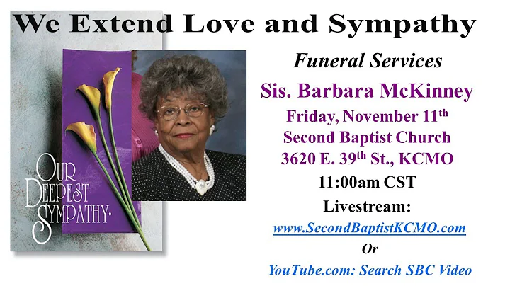 Mother Barbara McKinney Home-going Services - Nove...