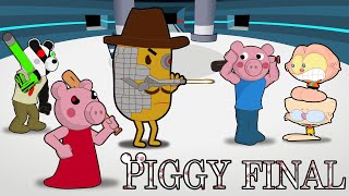 Mongo e Drongo em PIggy do Roblox Capítulo 12 - O capítulo final. Piggy em desenho animado