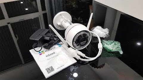 Hướng dẫn cài đặt camera Ezviz CV310 (C3W 720, C3WN, C3W 1080)