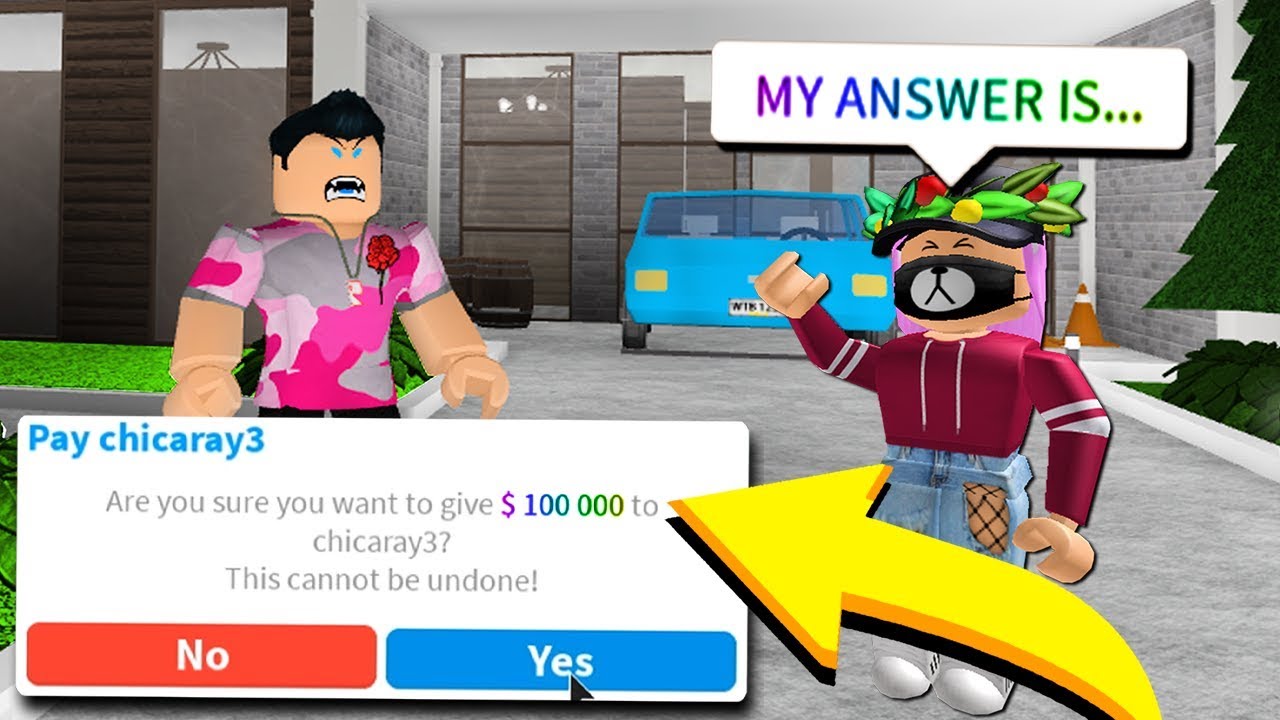 If You Answer Right You Win 100 000 Roblox Bloxburg Youtube - guess the right number and win 100 000 roblox bloxburg youtube