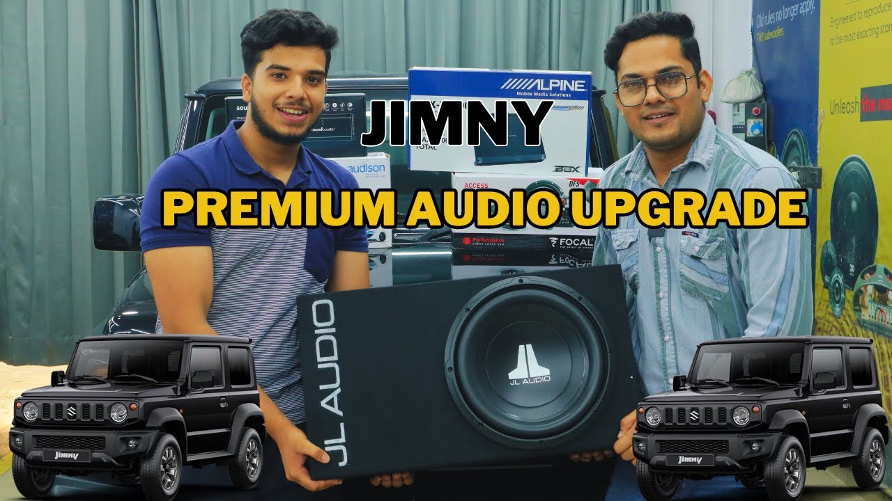 Jimny Audio Upgrade 🔥, JL Audio Subwoofer 🔊