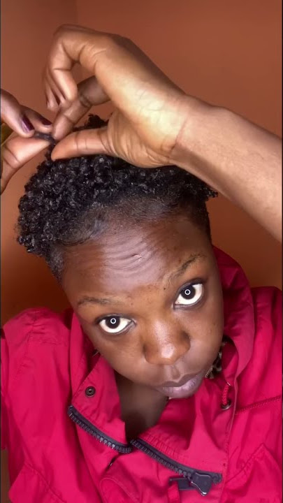 How to curl your TWA with ECO gel (Simple and Easy)