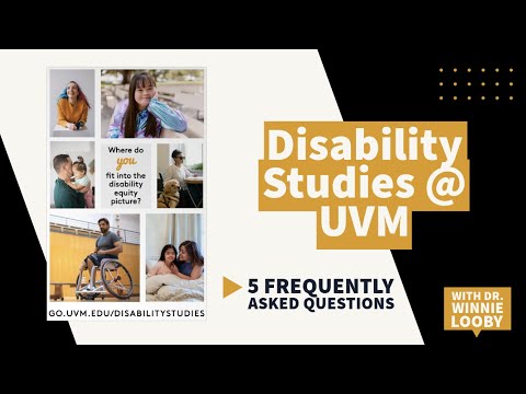 5 Frequently Asked Questions About Disability Studies at UVM