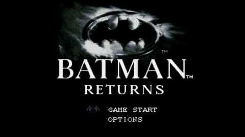 Batman Returns. SNES. Walkthrough