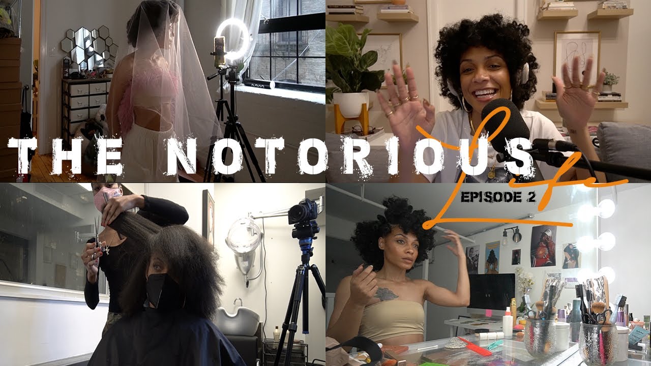 The Notorious L.I.F.E.🗽 Getting My Hair Trimmed, FaceTime Photoshoot w/Vogue WEEKLY VLOG