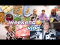 weekend vlog: thanksgiving prep, PR unboxing + drinking w/ my boyfriends dad *lol*