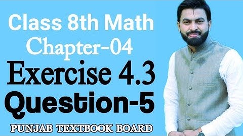 Class 8th Math Unit 4 Exercise 4.3 Question 5- 8th Mathematics Exercise 4.3 Q5-Financial Arithmetic