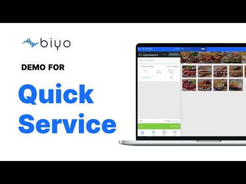 Biyo POS Quick Service (QSR) Demo Overview