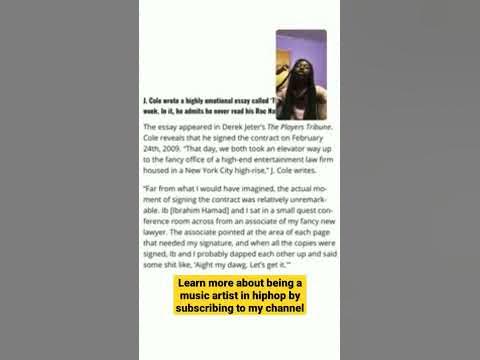 Did J Cole Just Sign a "Bad Deal"? Find Out Now! - YouTube