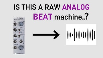 Is this an analog beat machine..? - Almost forgotten Phase Locked Loop from Doepfer...