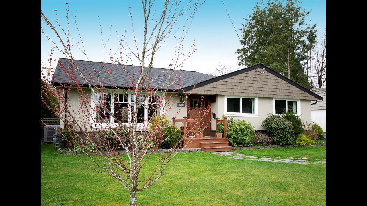 1681 157th Street. HUGE Assembly Potential! Charming Rancher on Sun Filled Lot in South Surrey