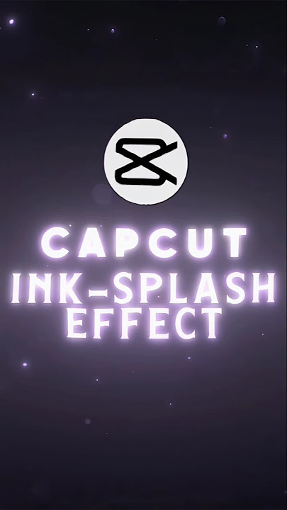 Capcut Ink Splash Effect💀🔥!! #edit #shorts