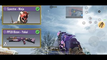 !!TIER 50!! SPECTRE - NINJA AND PP19 BIZON - YOKAI!!!GAMEPLAY!!CALL OF DUTY MOBILE.....