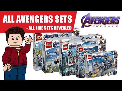 ALL LEGO Avengers Endgame Sets - YouTube