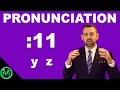 English Pronunciation: y z