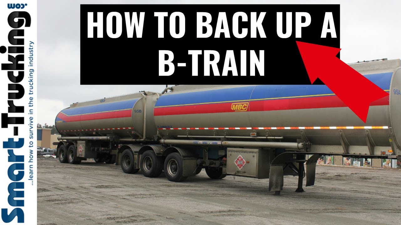 The Secret To Backing Up A B Train It s Easier Than A 53 Trailer The Secret To Backing Up A B Train It s Easier Than A 53 Trailer
