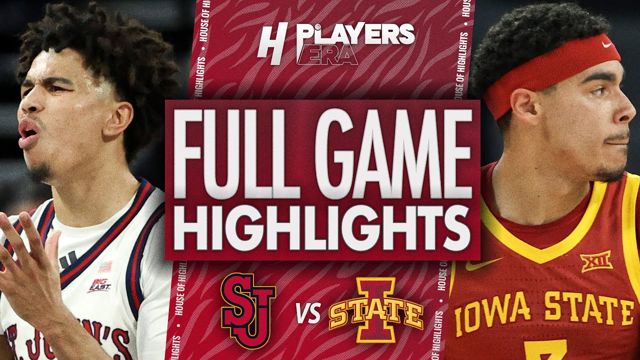 Сент-Джонс против Айовы Стэйт — ПОЛНЫЙ ОБЗОР ИГРЫ | Турнир Players Era от 24 ноября 2025 г.