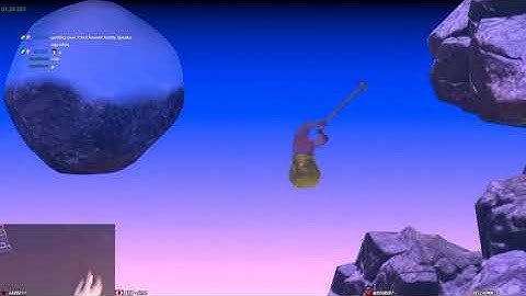 Getting over it hard mode speedrun 2:24