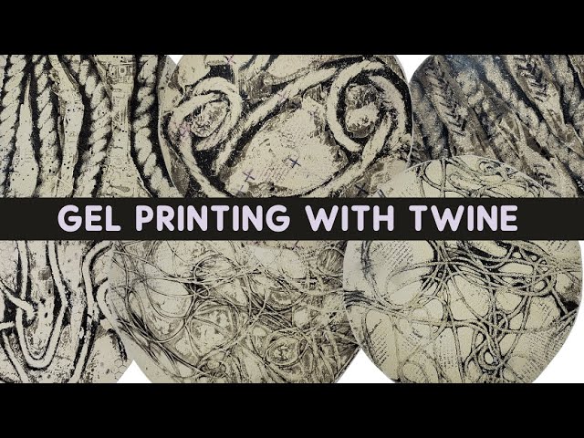 Technique Tuesdays: Gel-Plate Printing - Cloth Paper Scissors