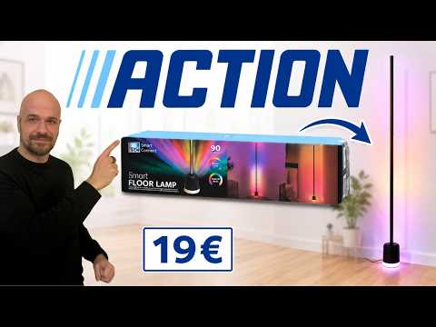 This SMART home lamp at ACTION is CHEAP! (Smart Floor Lamp)