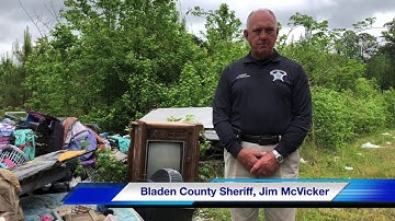 Crack Down on Illegal Dumping In Bladen County During Great American Cleanup