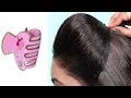 3 easy Puff Hairstyles With Clutcher/Hair Puff, ponytail & bun