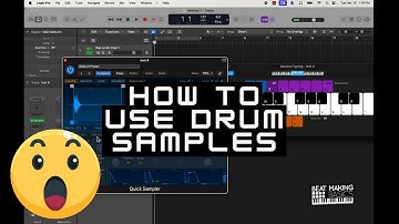 HOW TO USE DRUM SAMPLES IN LOGIC PRO X