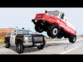 Crazy Police Chases #109 - BeamNG Drive Crashes