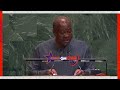 Pres. Mahama Speaks At UN Headquarters