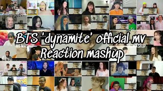 BTS (방탄소년단) 'Dynamite' Official MV | Reaction Mashup