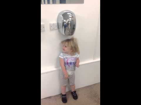 How to use a hand dryer!