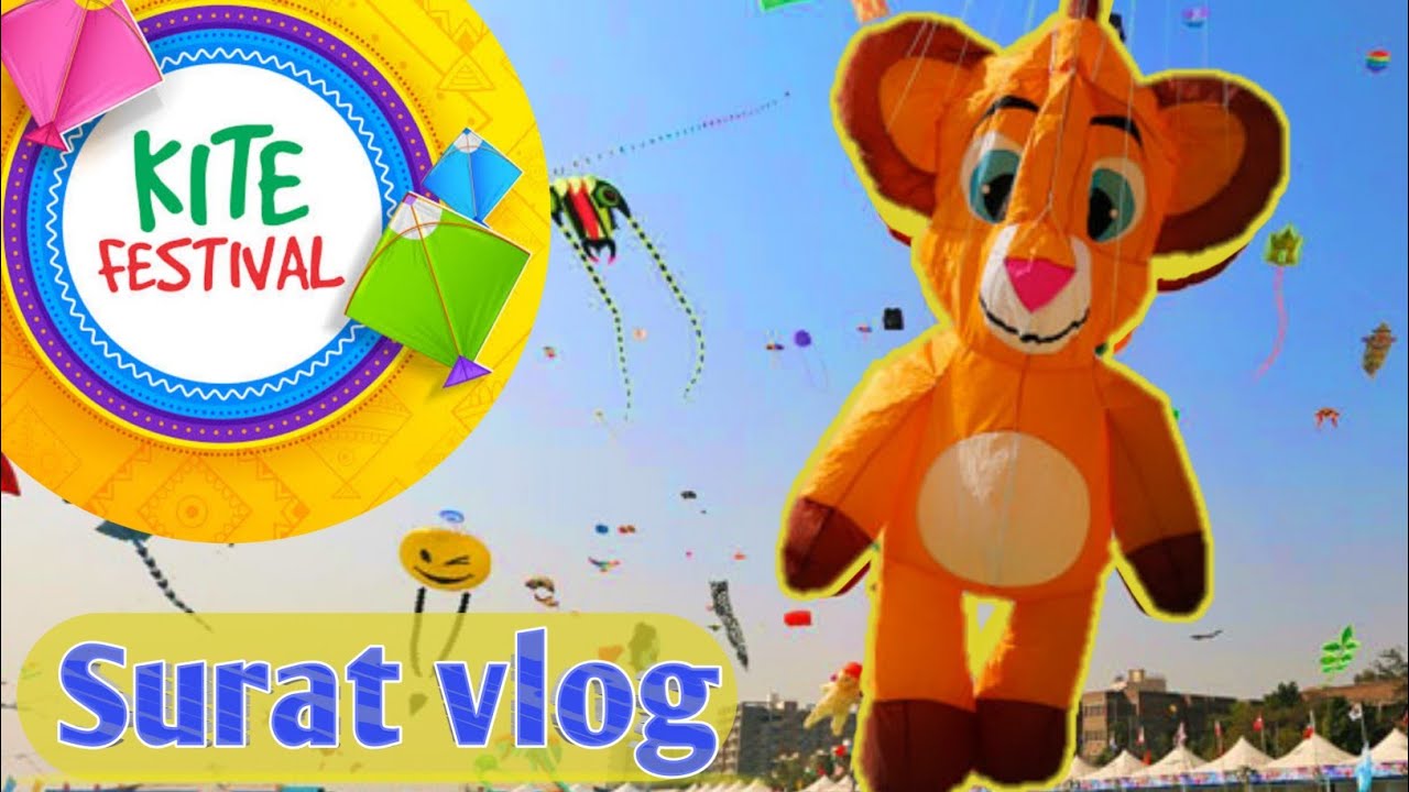 SURAT KITE FESTIVAL 2020   surat uttarayan adajan  international kite festival  shivam rao vlogs